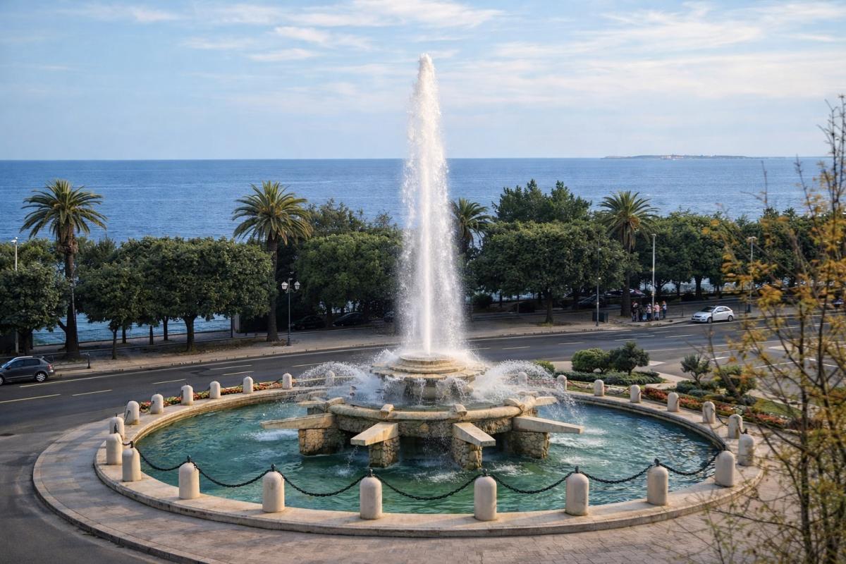 Piazzza Ebalia - Rosa dei Venti - Taranto