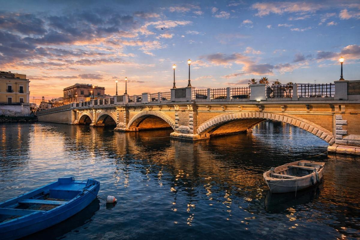 Ponte di Porta Napoli (Ponte di pietra) - Taranto