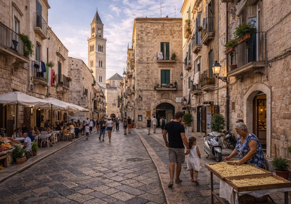 Bari Vecchia e scena Urbana