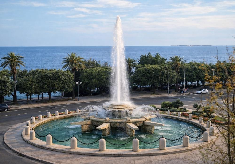 Piazzza Ebalia - Rosa dei Venti - Taranto