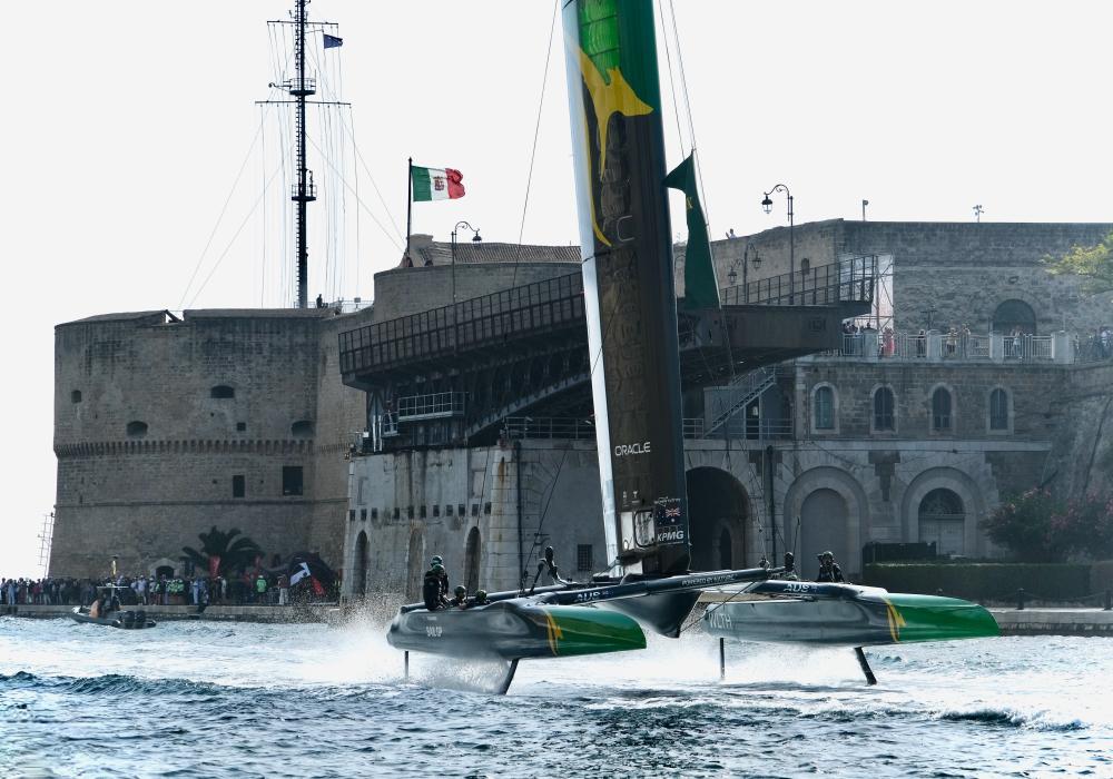 Ponte Girevole di Taranto - Sail GP team New ZL